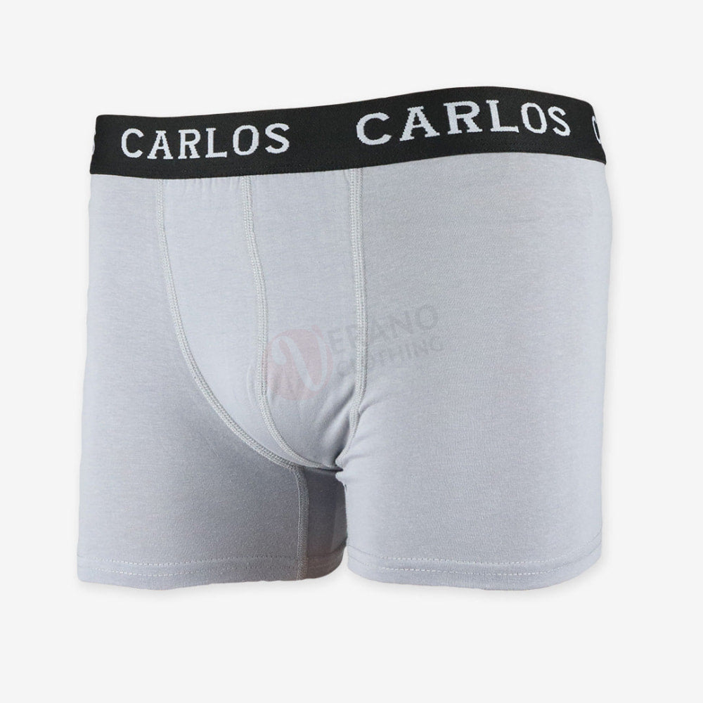 Carlos Boxer Coton Gris Chine / M