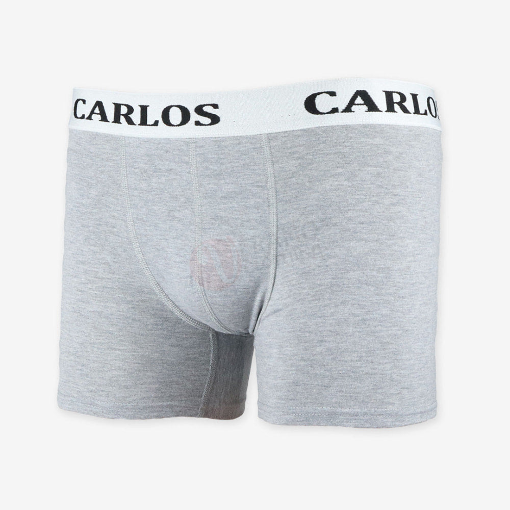 Carlos Boxer Coton Gris Clair / M