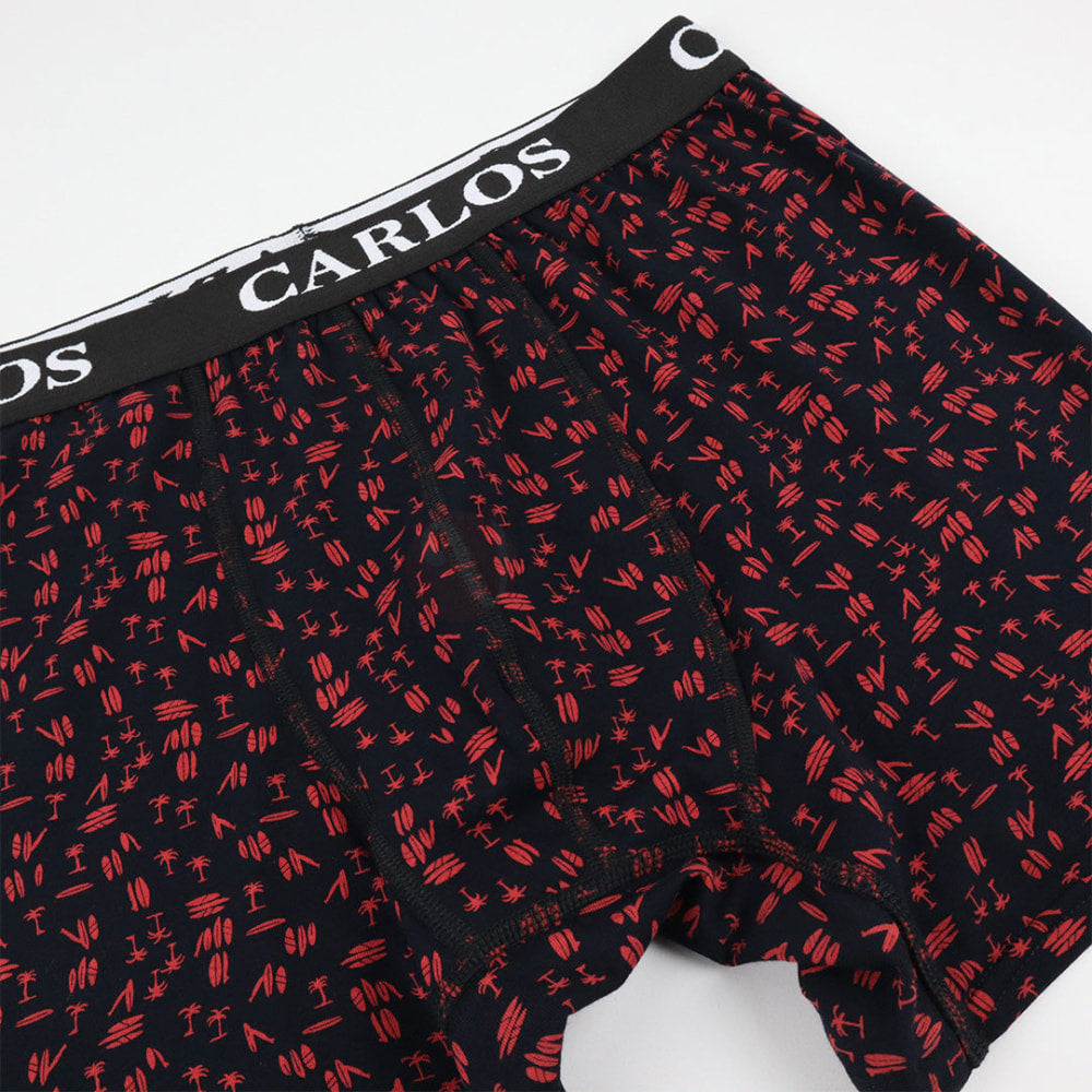 CARLOS Boxer Motif Coton