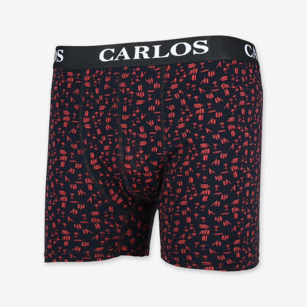CARLOS Boxer Motif Coton