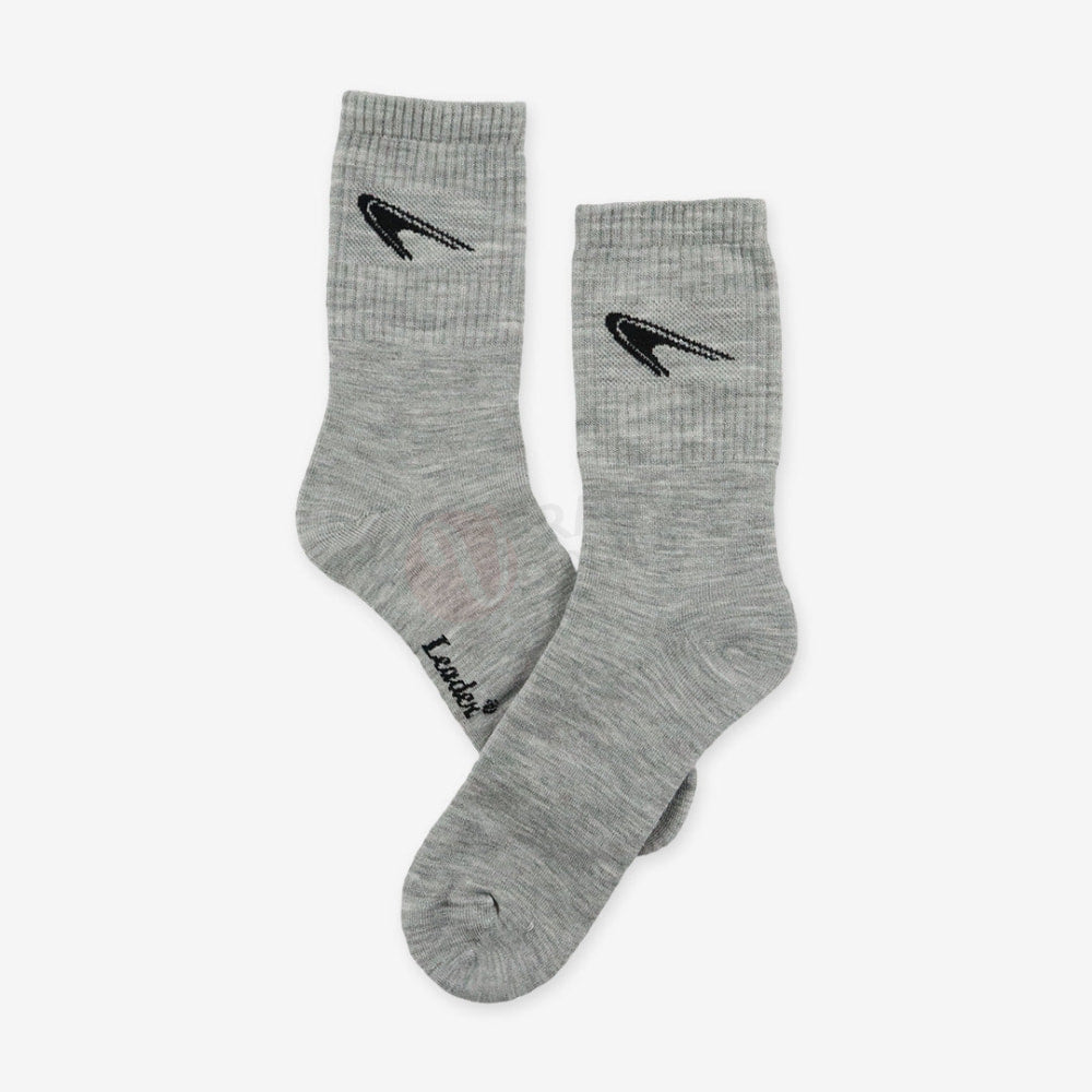 Leader Chaussettes Sport Style Tennis Gris / 39-42 Chaussette