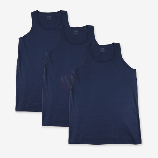 DICE Lot 3 Débardeurs 100% Coton