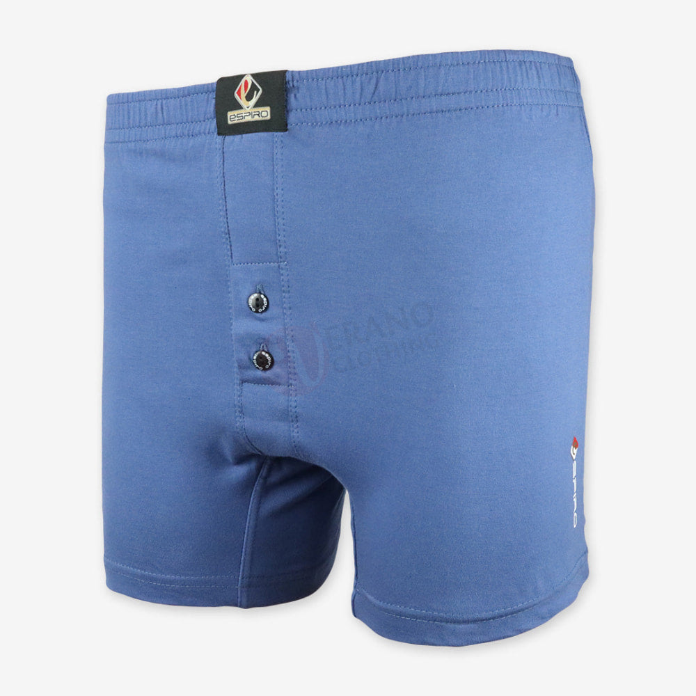 Espiro Caleçon 100% Coton Bleu Ciel / M