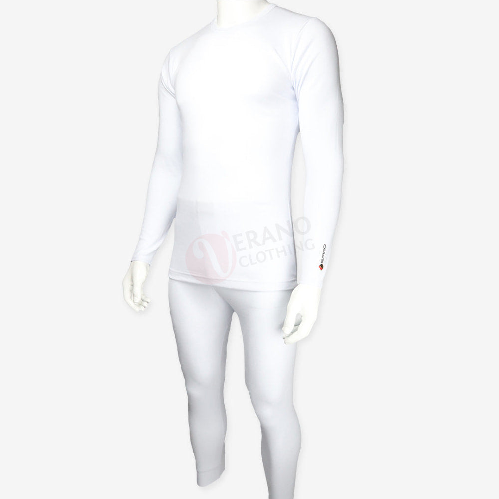 Espiro Ensemble Sous Vêtements Thermique 100% Coton Blanc / S-M-L Standard Pack