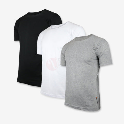 ESPIRO Lot 3 T-shirts 100% Coton