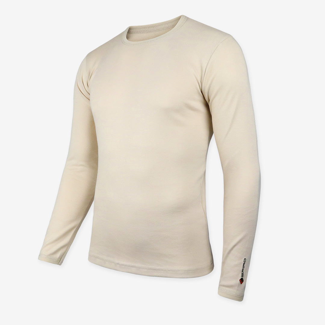 Espiro Sous Pull Thermique 100% Coton Beige / L-Xl-Xxl