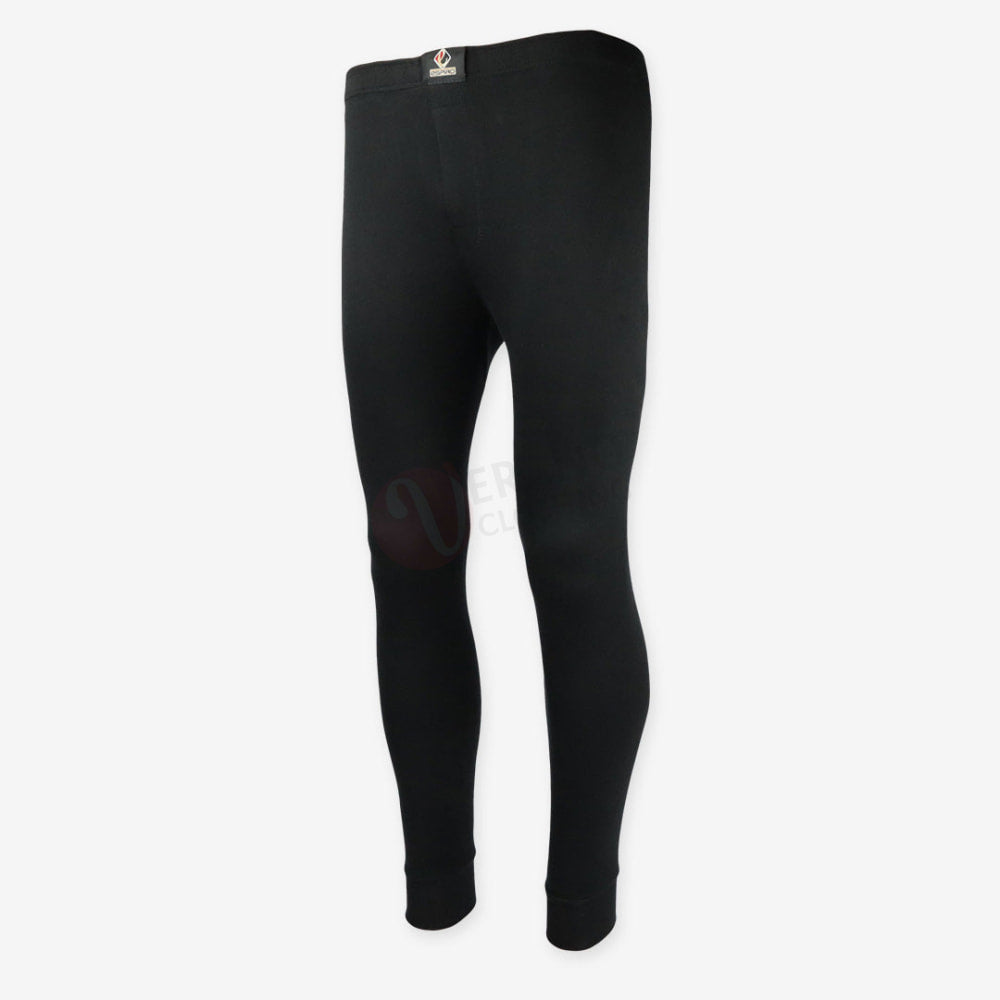 Espiro Sous Pantalon Thermique 100% Coton Noir / Standard