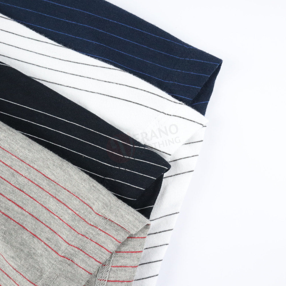 TOUBKAL Lot 4 Boxers Ligné Coton