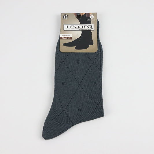 LEADER Chaussettes Classique Argyle