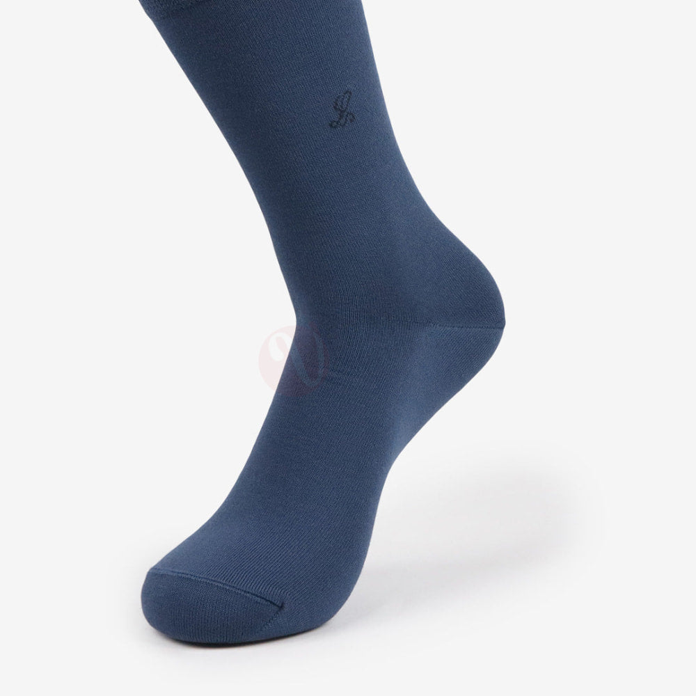 LEADER Chaussettes Classique Big Bleu marine / 41 44 Chaussette