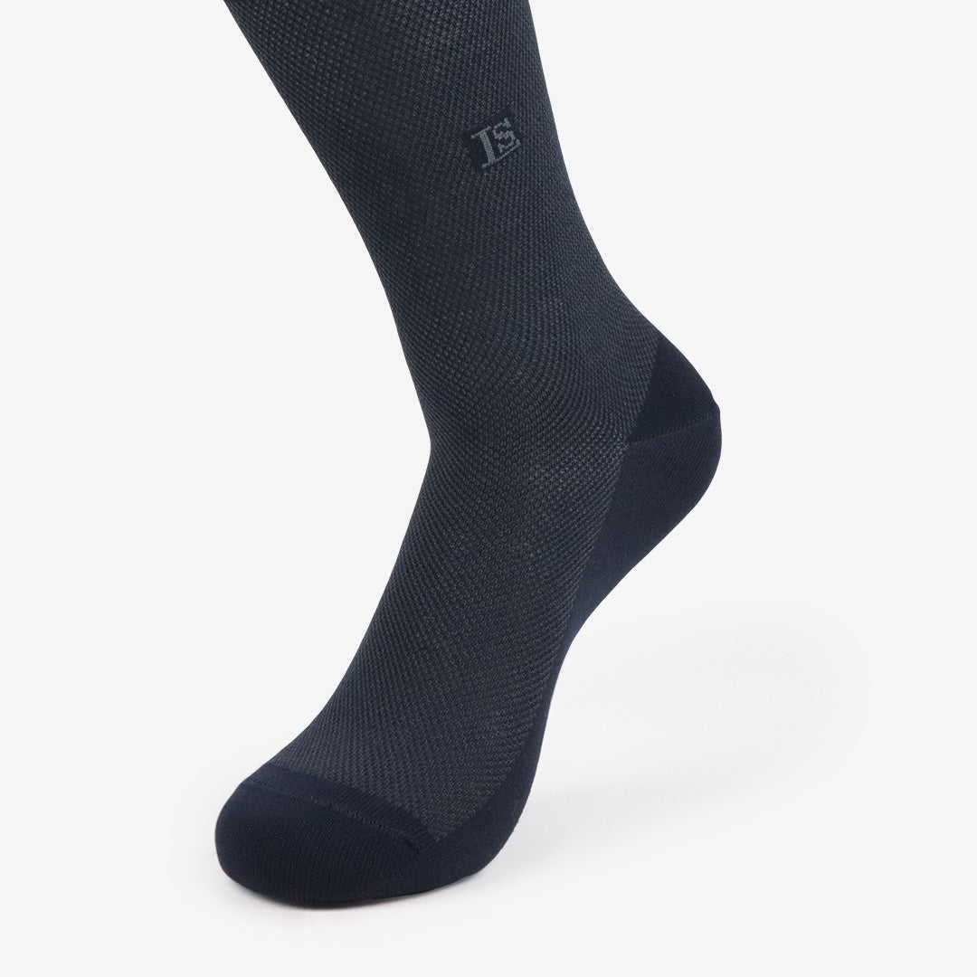 Leader Chaussettes Classique Bleu Foncé / 39-42 Chaussette