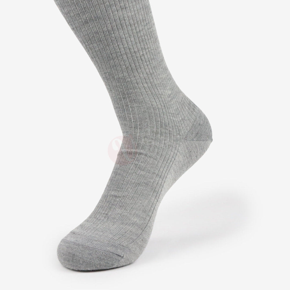 LEADER Chaussettes Médicale Ligné en Coton Gris chine / 39 42 Chaussette