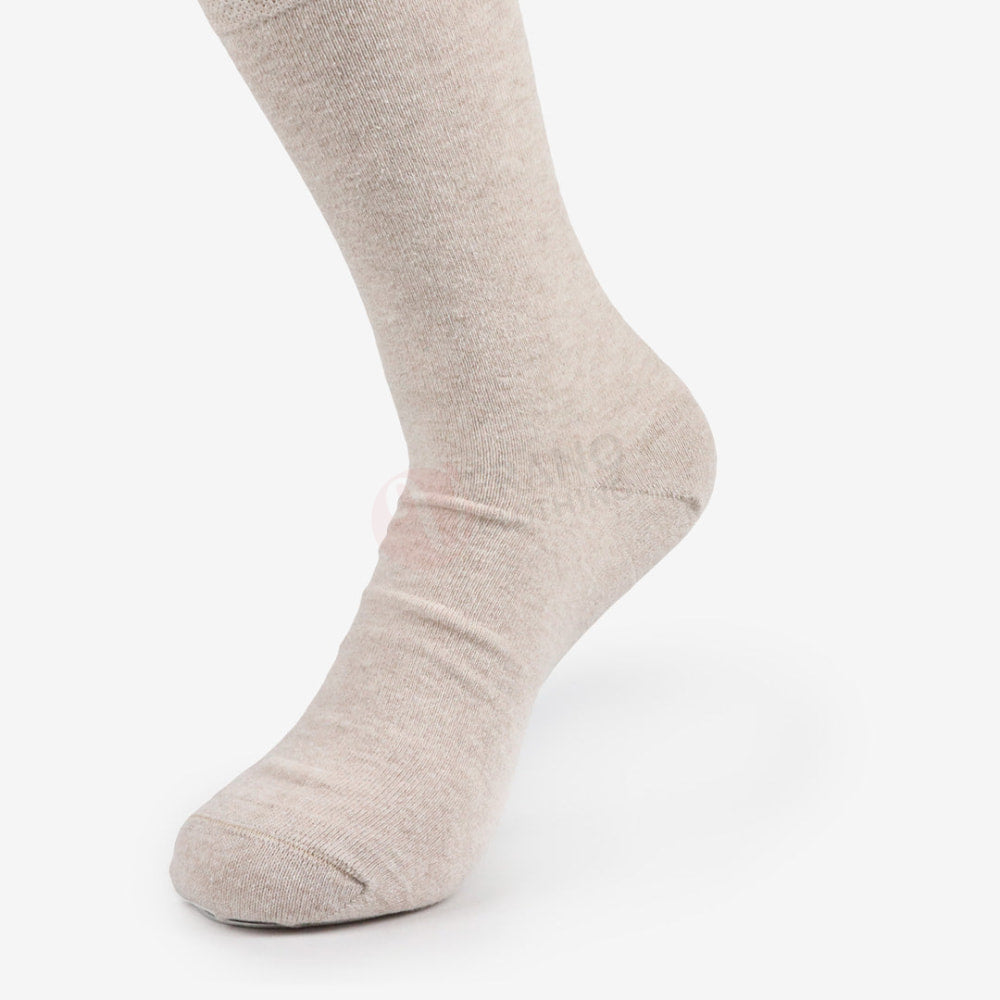 LEADER Chaussettes Parfumée en Coton Beige / 39 45 Chaussette
