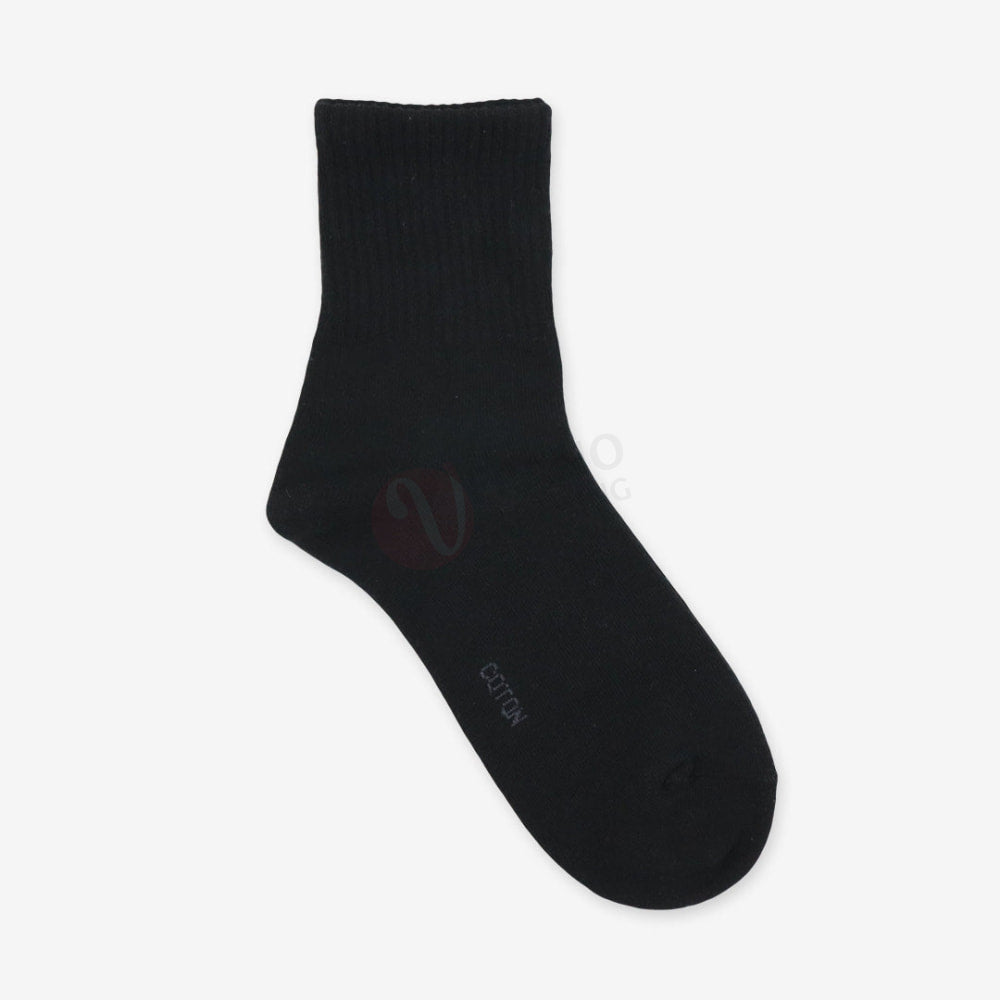 Leader Chaussettes Sport Coton Mi-Long Noir / 39-42 Chaussette
