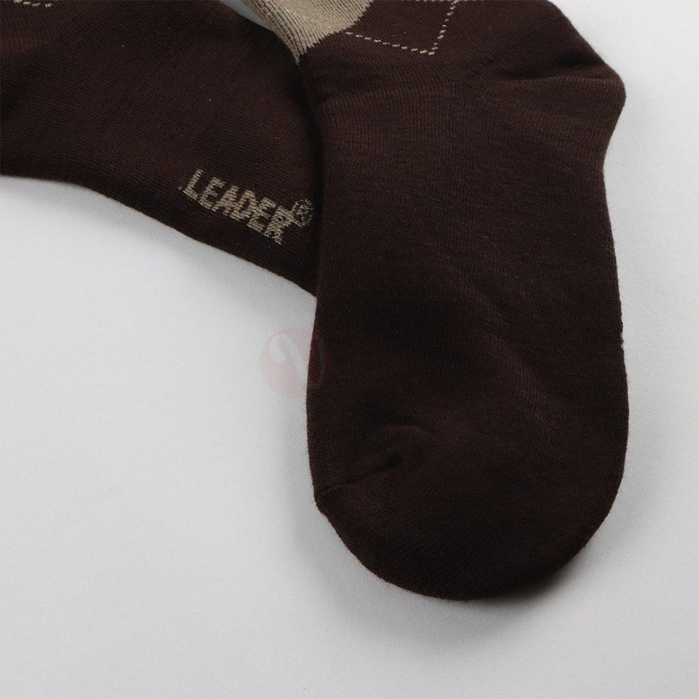 Lot Paires de Chaussettes Jacquard Chaudes Couleur Unie Automne Hiver - Verano Clothing