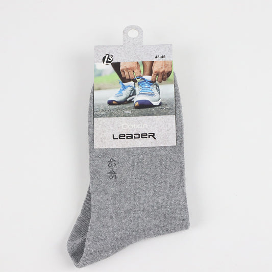 LEADER Lot 3 Chaussettes Sport Coton mi-long