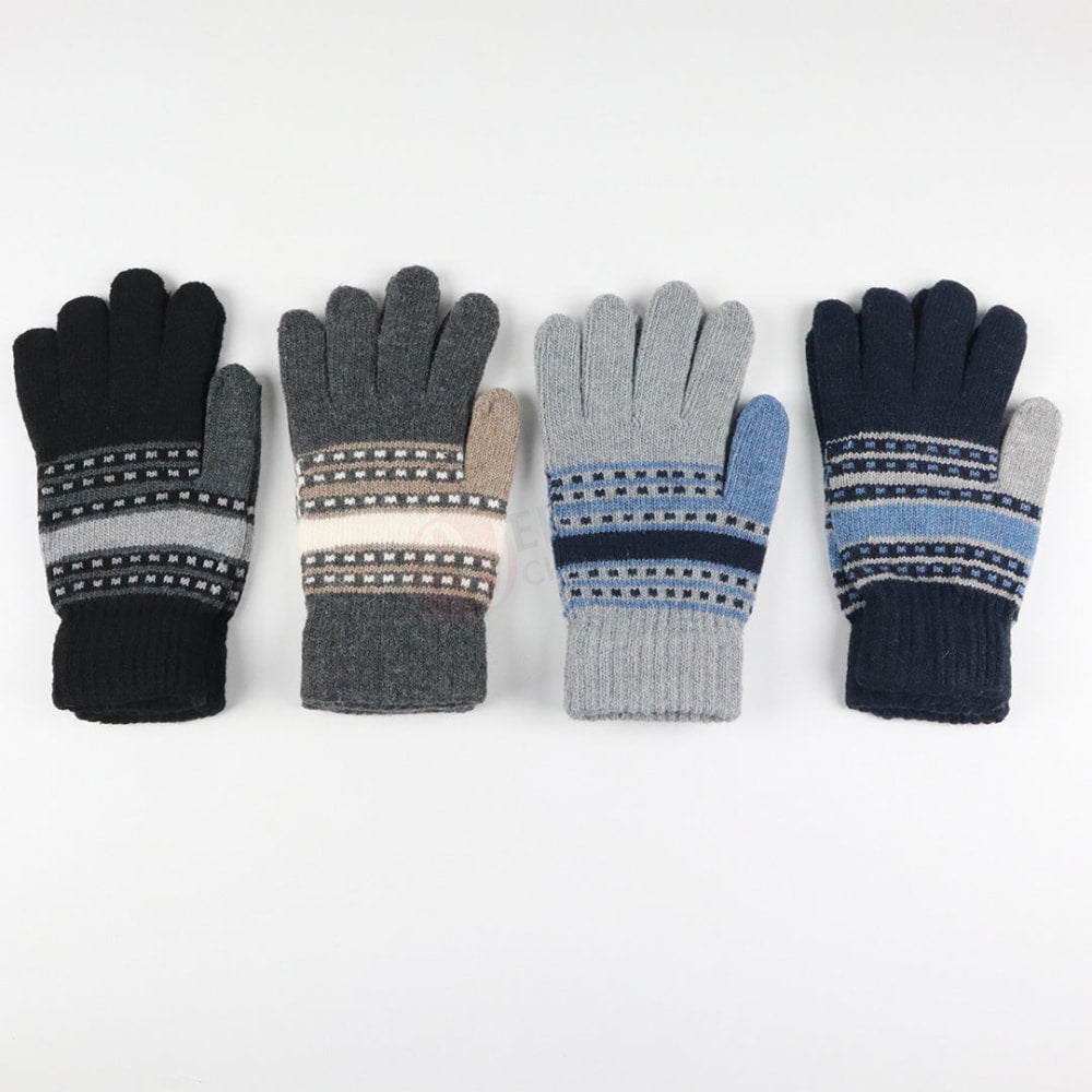 Lot 4 Gants d'Hiver Motif