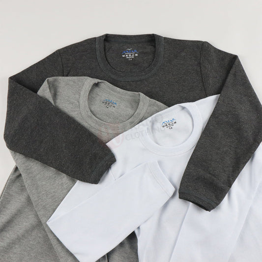 NAZAR Lot 3x3 Sous vêtements thermique 100% Coton