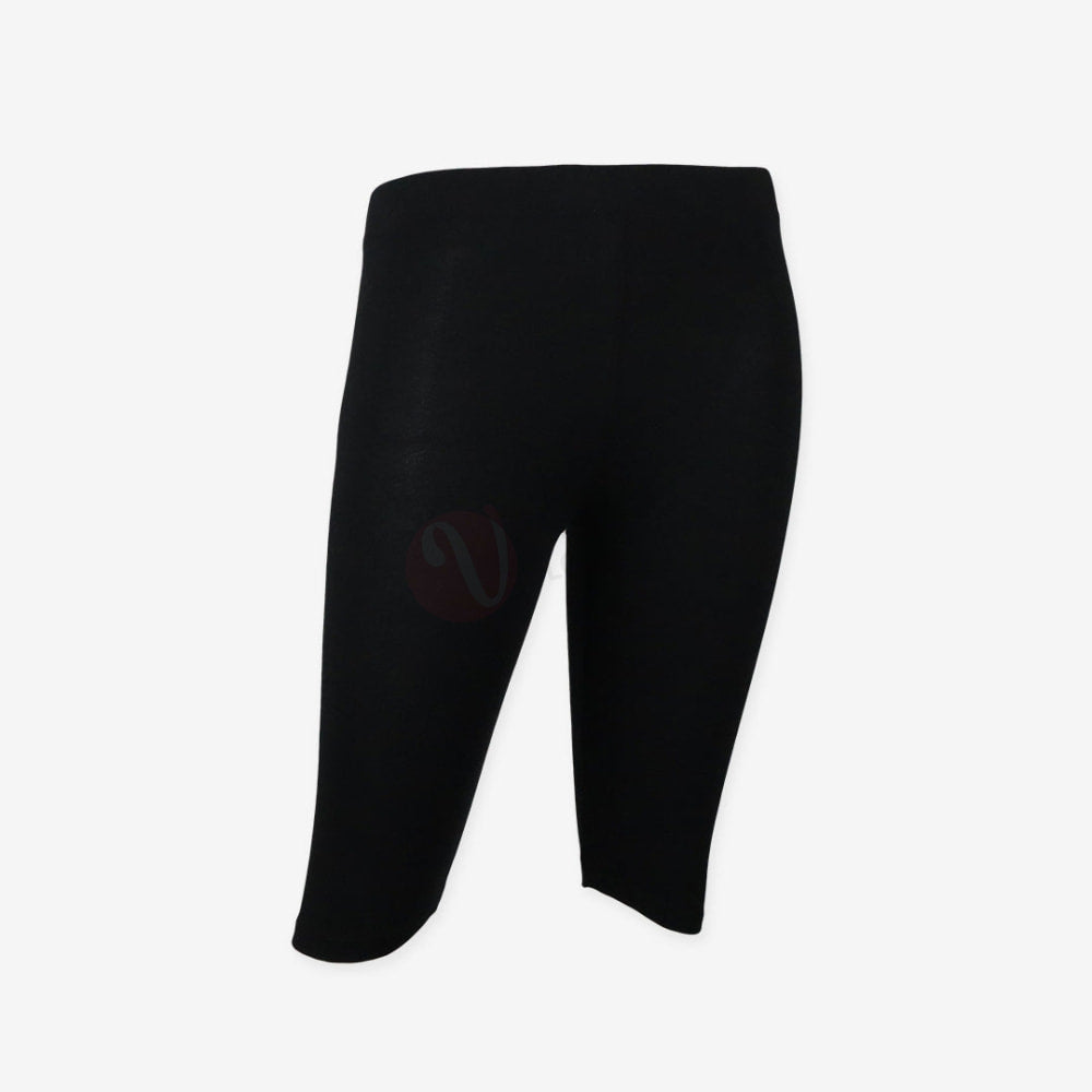 PARTNERS Cycliste Femme Coton Stretch – Short Caleçon Confort Noir / S Caleçon