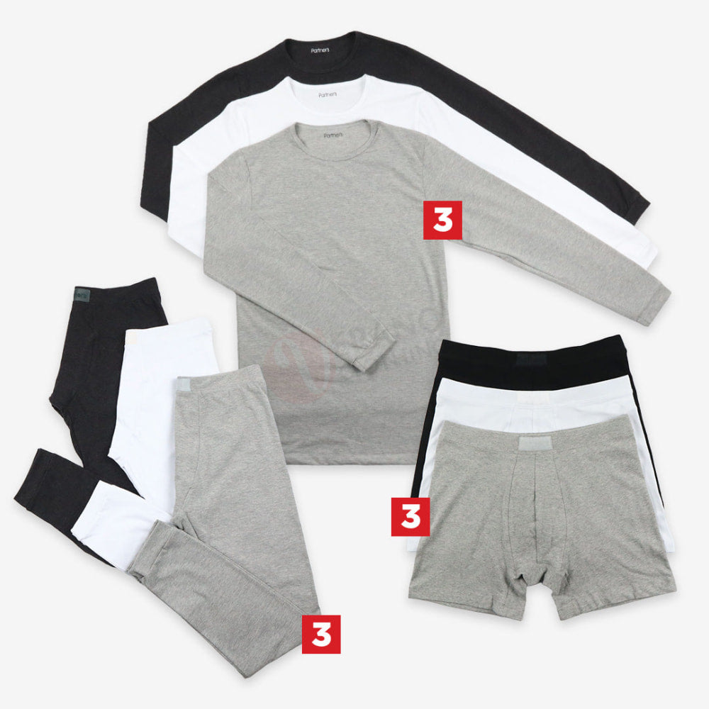 Partners Pack Sous Vêtements Thermique Coton Pack