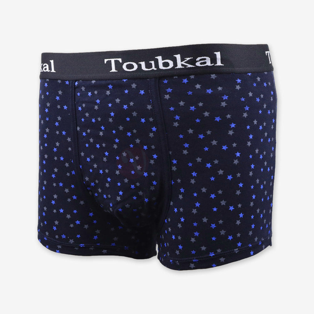 Toubkal Boxer Etoile Coton Noir / S