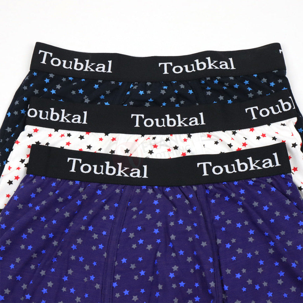 Toubkal Lot 3 Boxers Etoile Coton Pack