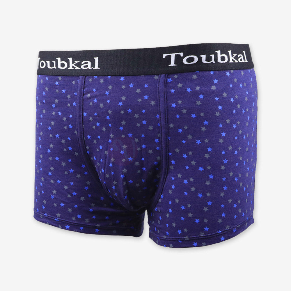 Toubkal Boxer Etoile Coton Bleu / S