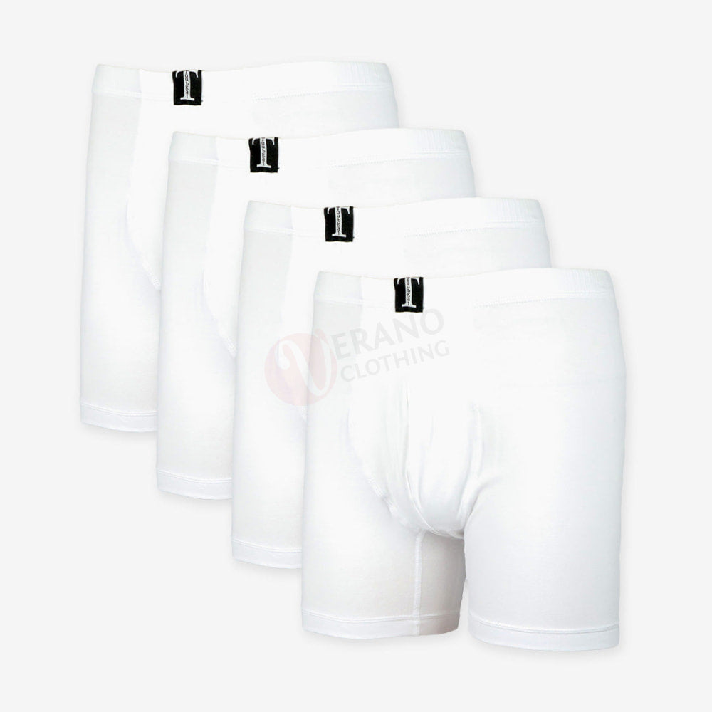 TOUBKAL Lot 4 Boxers Simple Coton