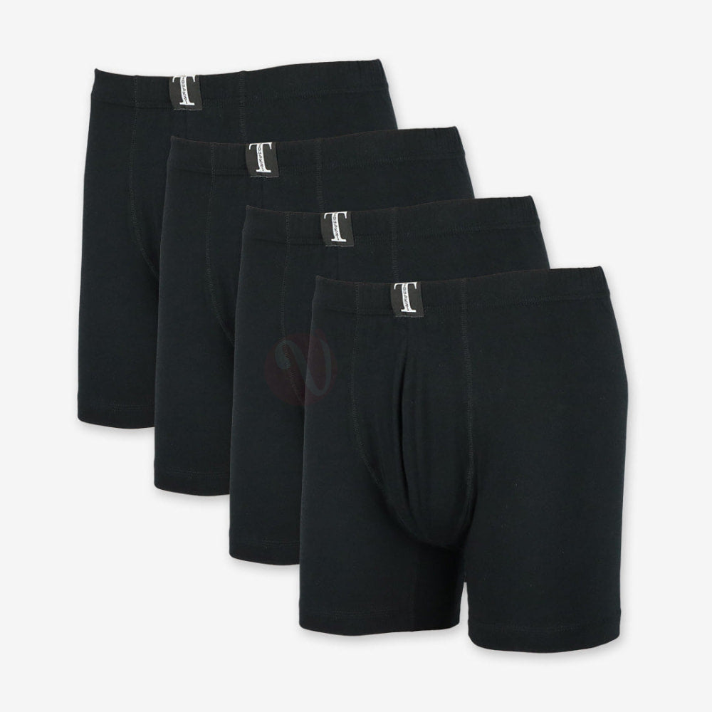 TOUBKAL Lot 4 Boxers Simple Coton