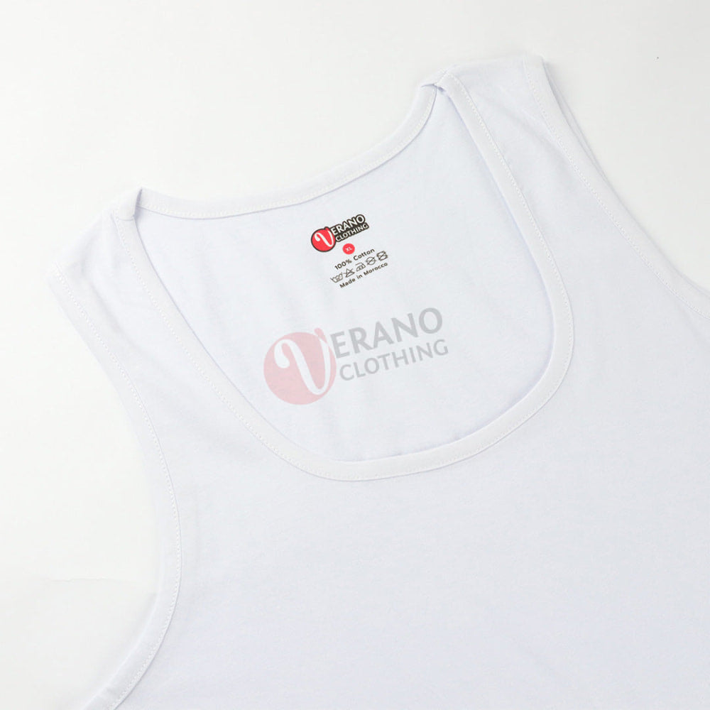 Verano Lot 3 Débardeurs 100% Coton Pack