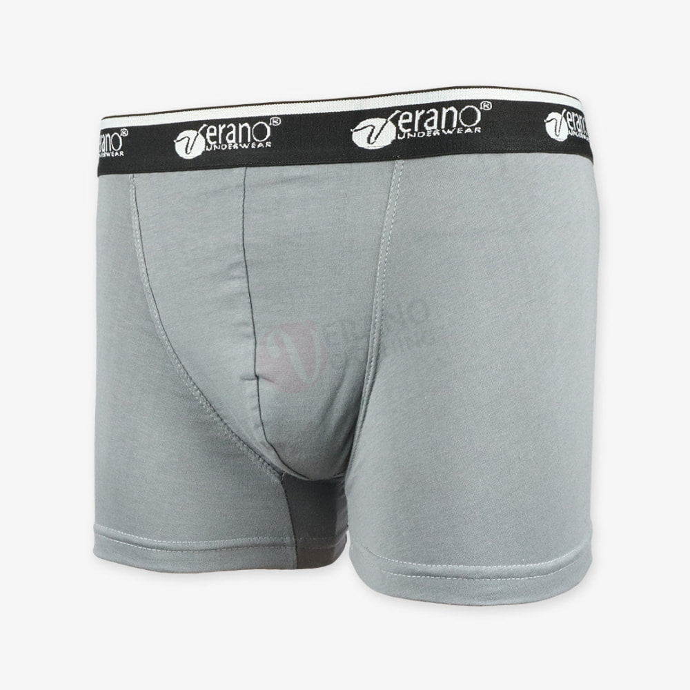 Verano Boxer Simple Bande Coton Gris Chine / M