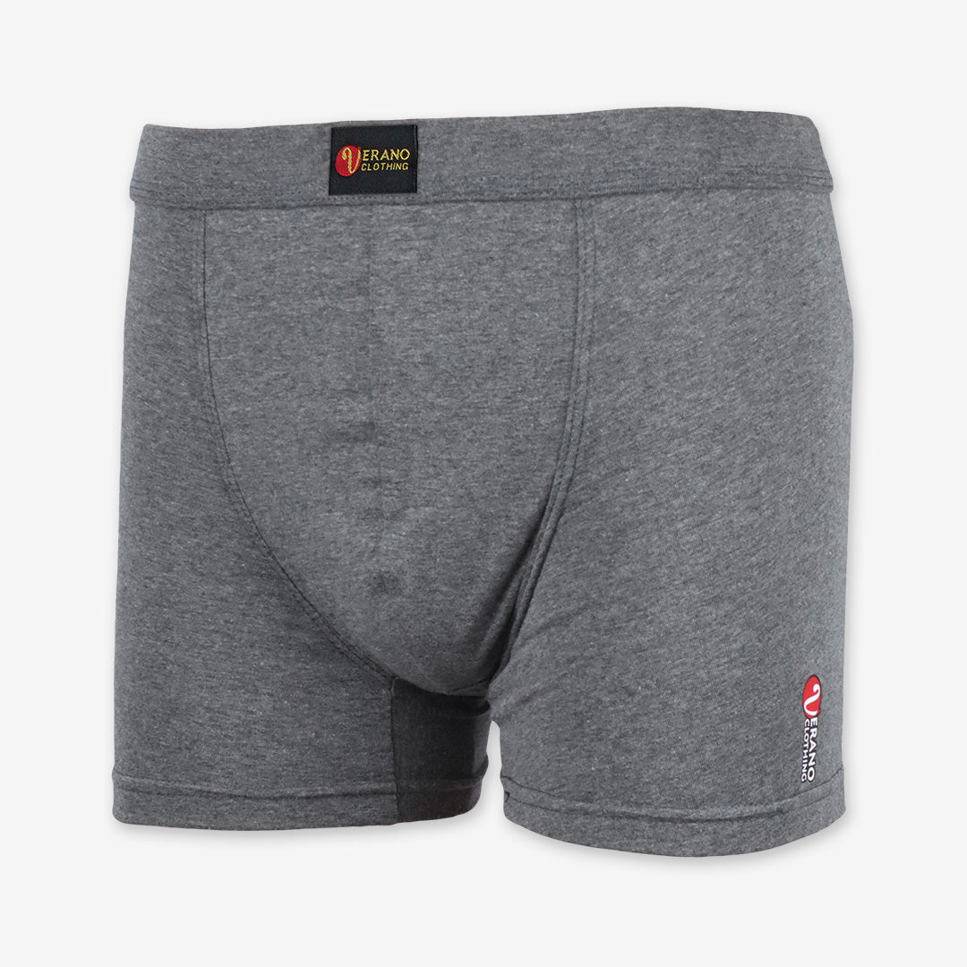Verano Boxer Simple Coton Gris Foncé / M