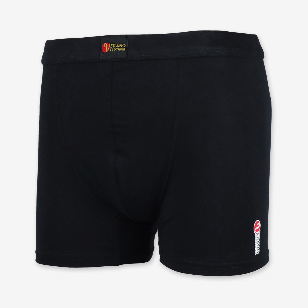 Verano Boxer Simple Coton Noir / M