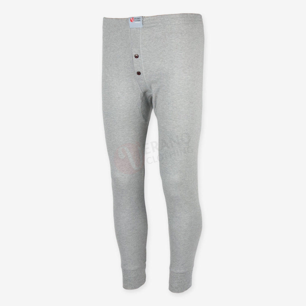 Verano Sous Pantalon Thermique 100% Coton Gris / Standard