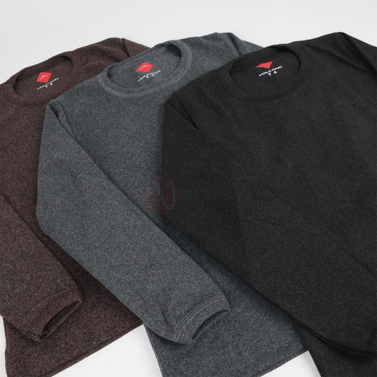 VOLCANO Lot 3 Sous pulls thermique en Coton PACK