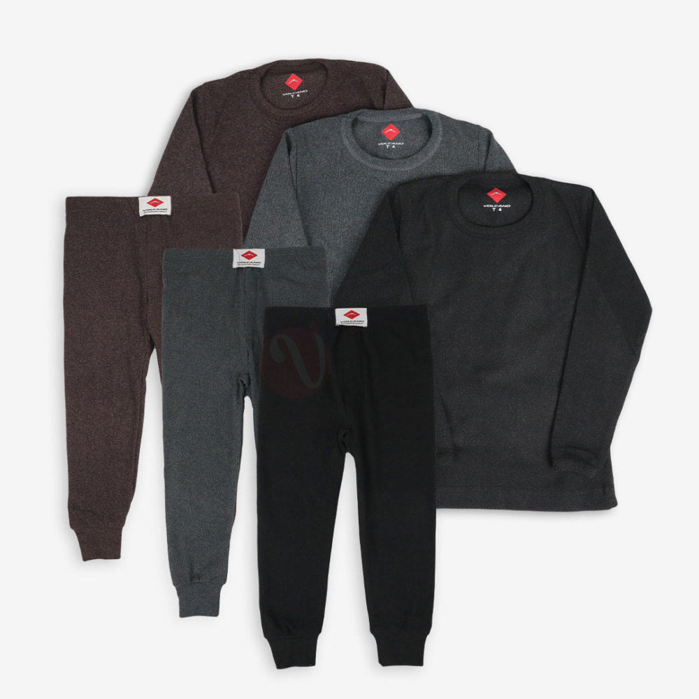 VOLCANO Lot 3x3 Sous vêtements thermique Coton PACK