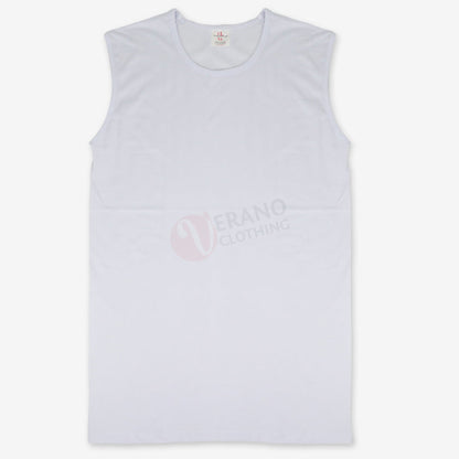 CL Débardeur Gilet Sport Fitness 100% Coton Blanc / M Débardeur