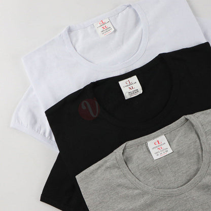 CL Lot 3 T-shirts 100% Coton PACK