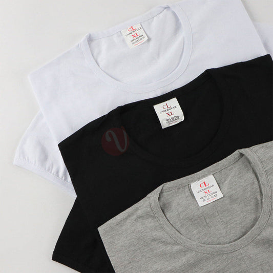 CL Lot 3 T-shirts 100% Coton PACK