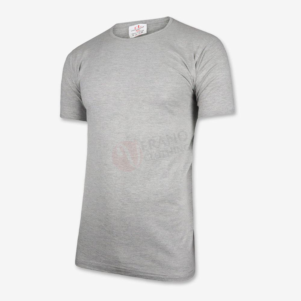 CL T-shirt 100% Coton Gris / Col Rond / M T-shirt