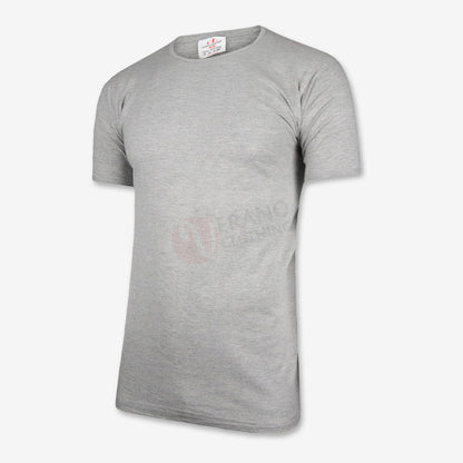 CL T-shirt 100% Coton Gris / Col Rond / M T-shirt