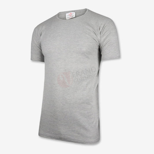 CL T-shirt 100% Coton Gris / Col Rond / M T-shirt
