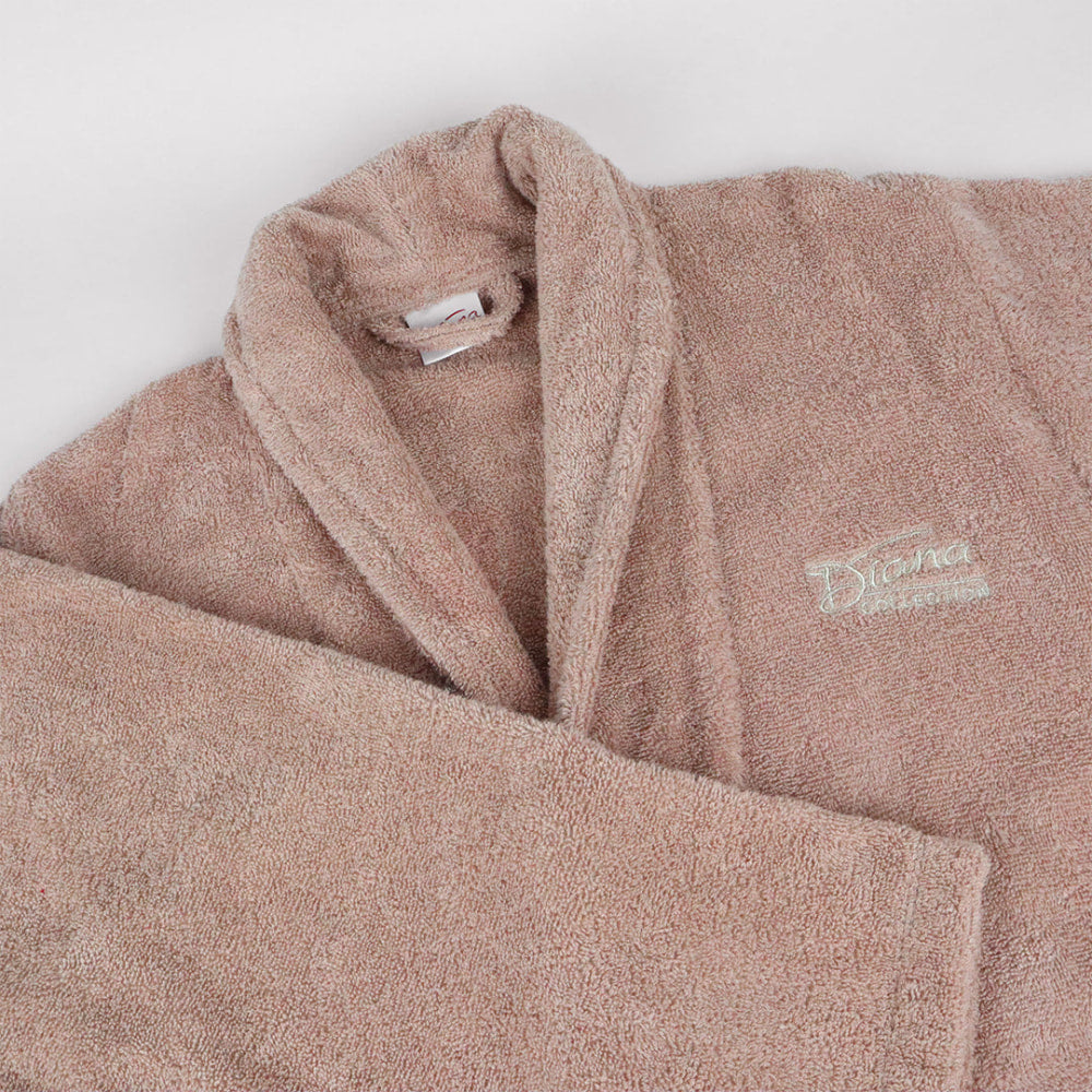 DIANA Peignoir Unisexe 100% Coton – Peignoir de Bain Doux et Absorbant Peignoir