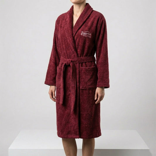 DIANA Peignoir Unisexe 100% Coton – Peignoir de Bain Doux et Absorbant