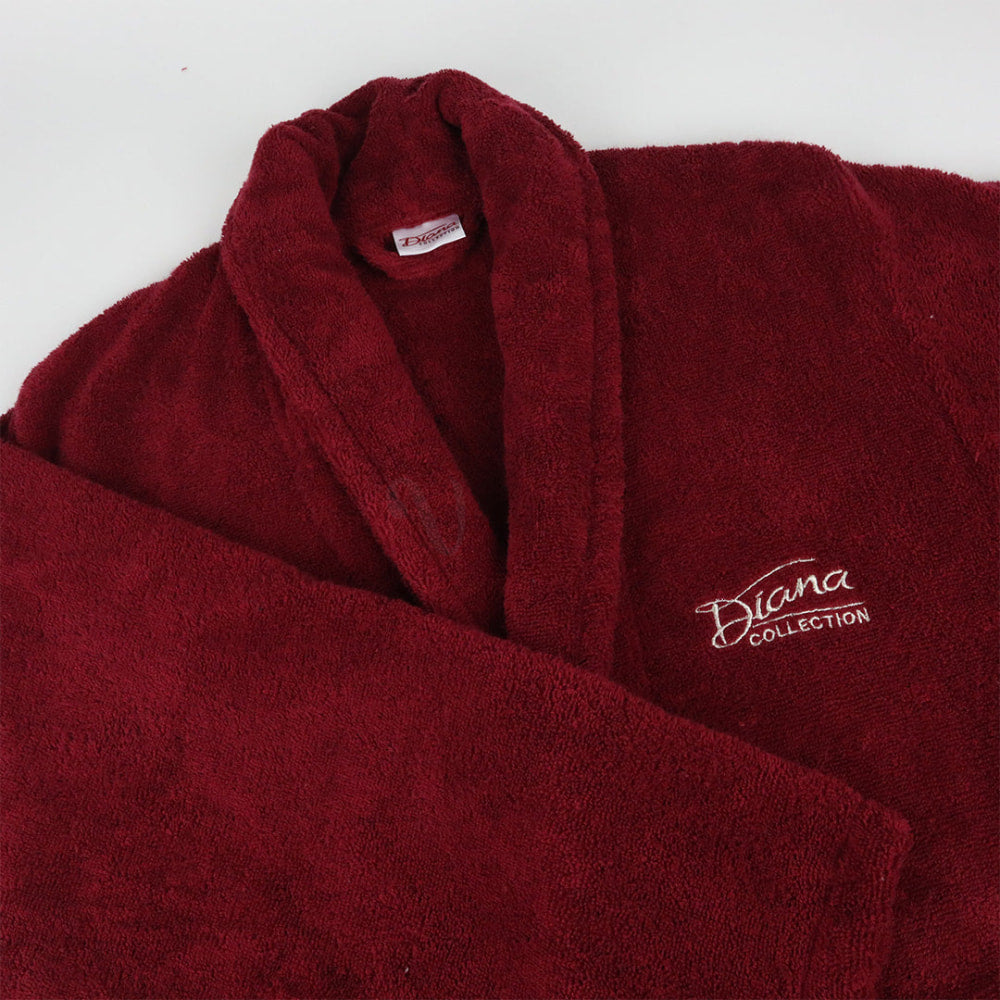 DIANA Peignoir Unisexe 100% Coton – Peignoir de Bain Doux et Absorbant Peignoir