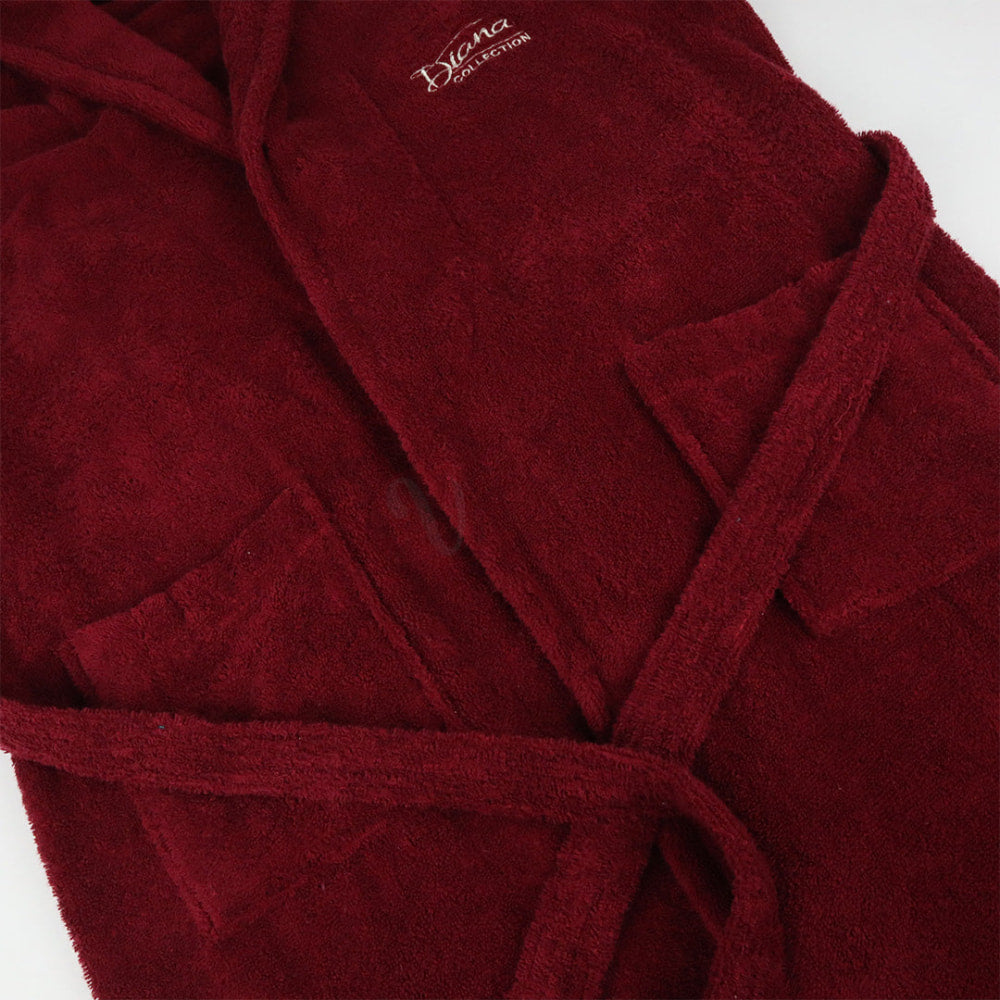 DIANA Peignoir Unisexe 100% Coton – Peignoir de Bain Doux et Absorbant Peignoir