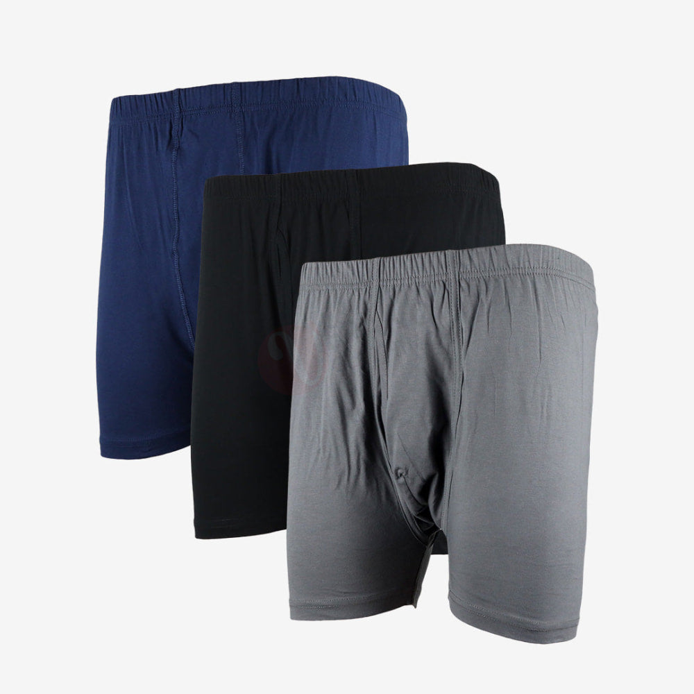 DICE Lot 3 Caleçons 100% Coton PACK