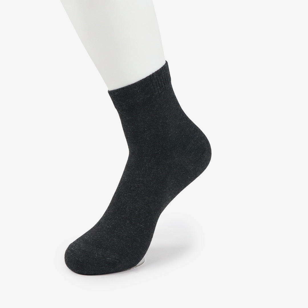 DUNDAR Chaussettes Sport en Bambou Demi-Long pour Homme