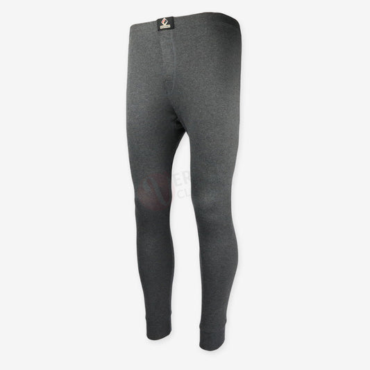 Espiro Sous Pantalon Thermique 100% Coton Gris Foncé / Standard