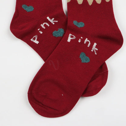 Gc Chaussettes Coton Motif Coeur Chaussette